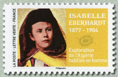 Image du timbre Isabelle Eberhardt 1877-1904
-
Exploration de l'Algérie habillée en homme