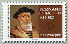 Image du timbre Fernand Magellan 1480-1521
-
Première circumnavigation