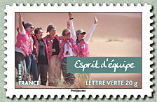 Image du timbre Esprit d'équipe