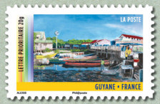 Image du timbre Guyane
