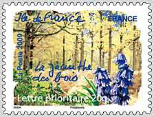 Image du timbre Ile-de-France - La jacinthe des bois