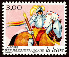 Image du timbre Chevalier-timbre auto-adhésif