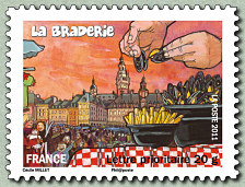 Image du timbre La Braderie de Lille