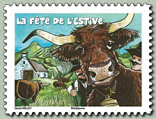 Image du timbre La fête de l'Estive d'Allanche