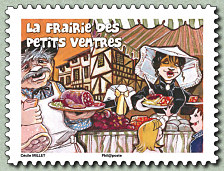 Image du timbre La frairie des petits ventres de Limoges