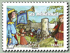 Image du timbre Les Médiévales de Provins