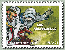 Image du timbre Les Soufflaculs de Saint-Claude