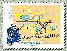 Image du timbre Électromobilité