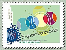 Image du timbre Exportations