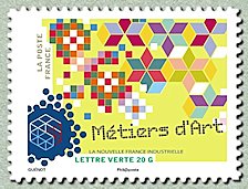 Image du timbre Métiers d'art