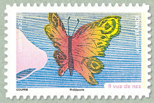 Image du timbre A vue de nez