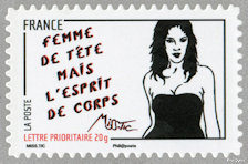Image du timbre Femme de tête mais l'esprit de corps