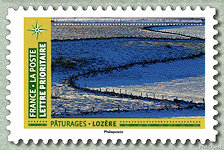 Image du timbre Pâturages- Lozère