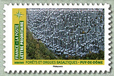 Image du timbre Forêts et orgues basaltiques - Puy-de-Dôme