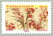 Image du timbre Glaïeuls