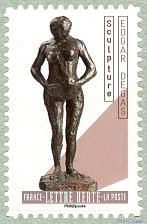 Image du timbre Sculpture  Edgar Degas