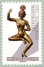 Image du timbre Sculpture Art népalais