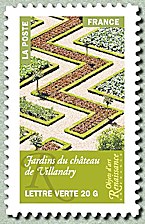 Image du timbre Jardins du château de Villandry