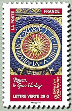 Image du timbre Rouen, le Gros-Horloge