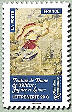 Image du timbre Tenture de Diane de Poitiers: Jupiter et Latone