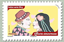 Image du timbre Effluves amoureuses