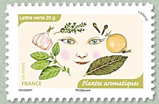 Image du timbre Plantes aromatiques