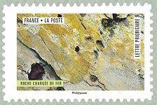 Image du timbre Roche chargée de fer