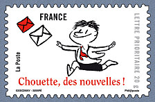 Image du timbre Chouette, des nouvelles !