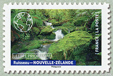 Image du timbre Ruisseau-NOUVELLE-ZÉLANDE