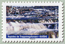 Image du timbre Rapides de Trappstegsforsen -SUÈDE
