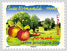 Image du timbre Basse-Normandie - La pomme