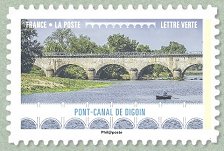 Image du timbre Pont-canal de Digoin