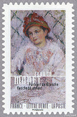 Image du timbre Claude Monet-Portrait de Blanche Hoschedé enfant