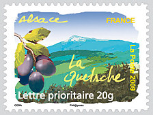 Image du timbre Alsace - La quetsche