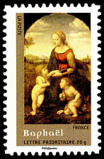 Image du timbre Raphaël-La Belle Jardinière