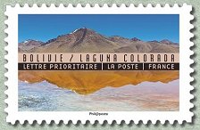 Image du timbre Bolivie / Laguna Colorada
