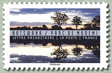 Image du timbre Botswana / Parc de Moremi
