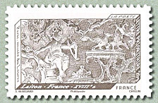 Image du timbre Laiton - France - XVIIIème siècle  (Gravure)