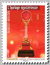 Image du timbre L'horloge  mystérieuse