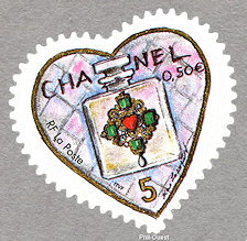 Image du timbre Parfum Chanel N° 5-Timbre autoadhésif