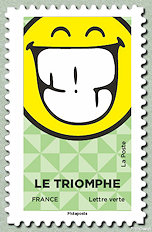 Image du timbre Le triomphe