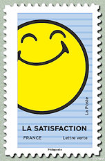 Image du timbre La satisfaction