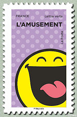 Image du timbre L'amusement