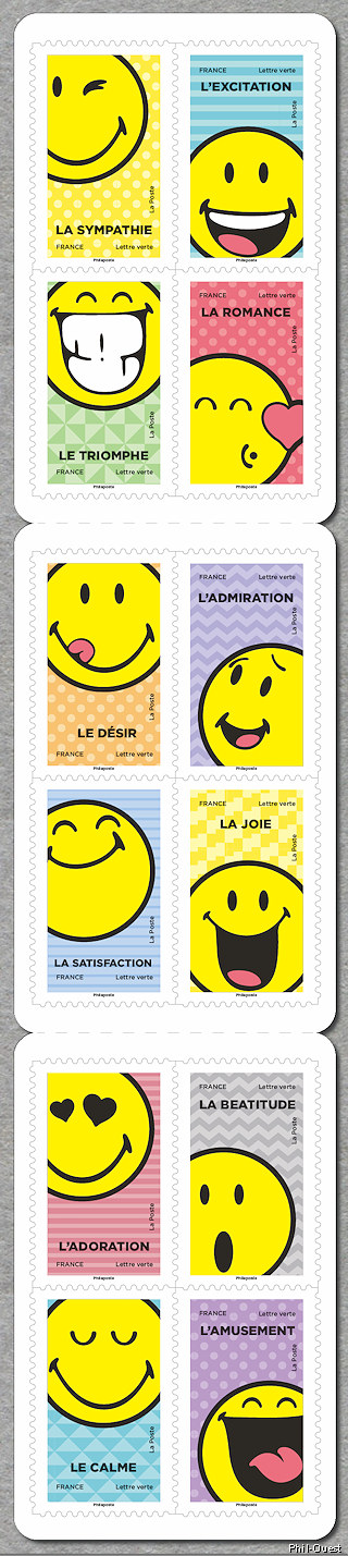 Image du timbre Prenez le temps de sourire