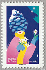 Image du timbre Pomme de pin