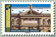 Image du timbre Musée-Bibliothèque - Grenoble