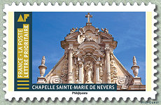 Image du timbre Chapelle Sainte-Marie de Nevers