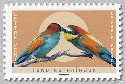 Image du timbre Guépiers d'Europe