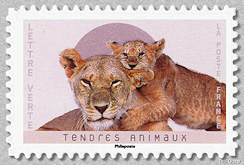 Image du timbre Lions