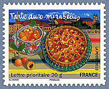 Image du timbre Tarte aux mirabelles